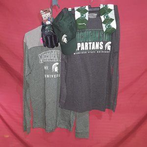 Michigan State Spartans 5 Piece Set of Clothing - Mens